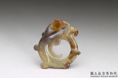图片[2]-Jade Huan Ring with Beast Pattern, Eastern Han dynasty (25-220)-China Archive
